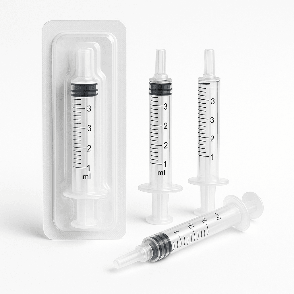 3 mL Luer-Lock Syringes